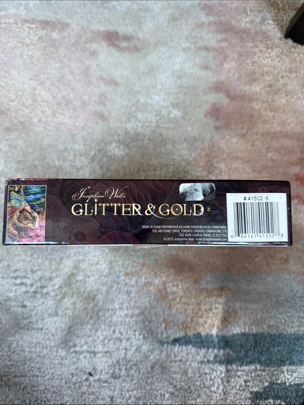 Josephine Walls glitter and gold “heart and soul“ 750 piece puzzle - Picture 2 of 8